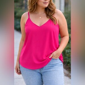 Torrid Georgette V-Neck Cami